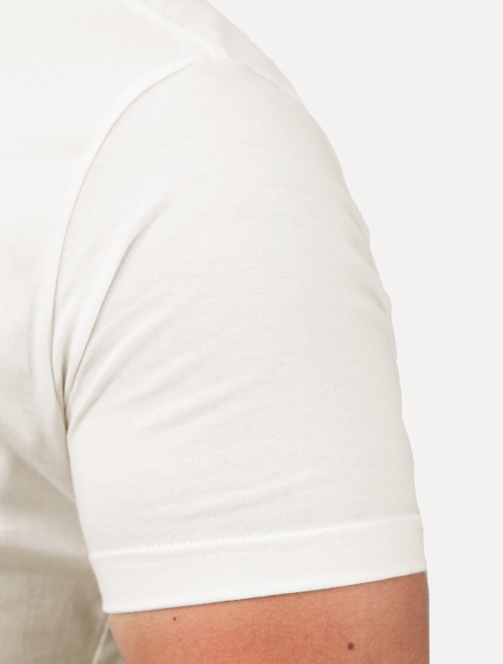 Camiseta King & Joe Masculina Arc From Everywhere Perolado Off White