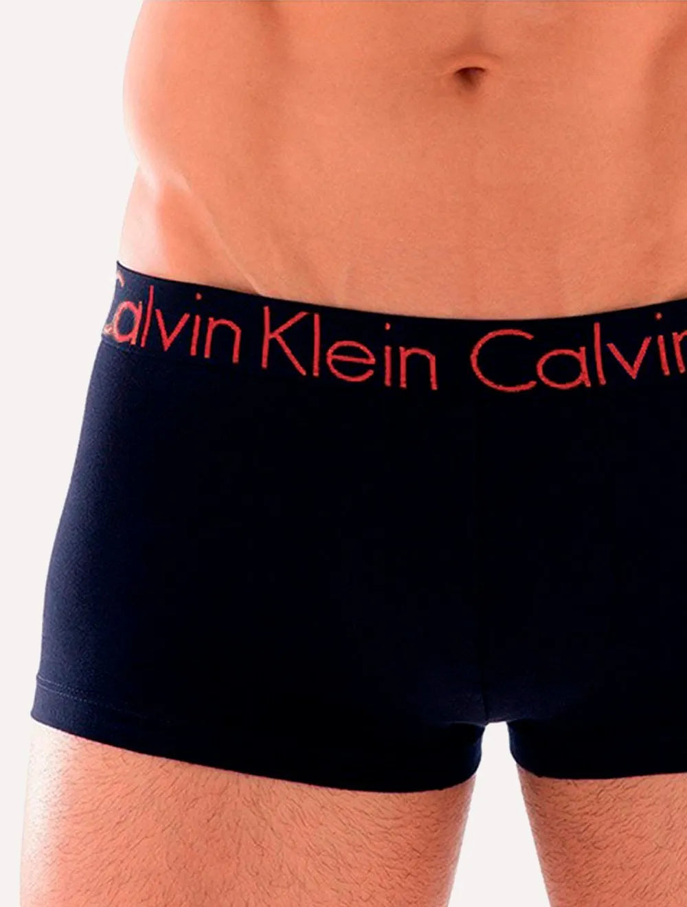 Cueca Calvin Klein Low Rise Trunk Mag Branca e Marinho Pack C11.04 AZ09 2UN