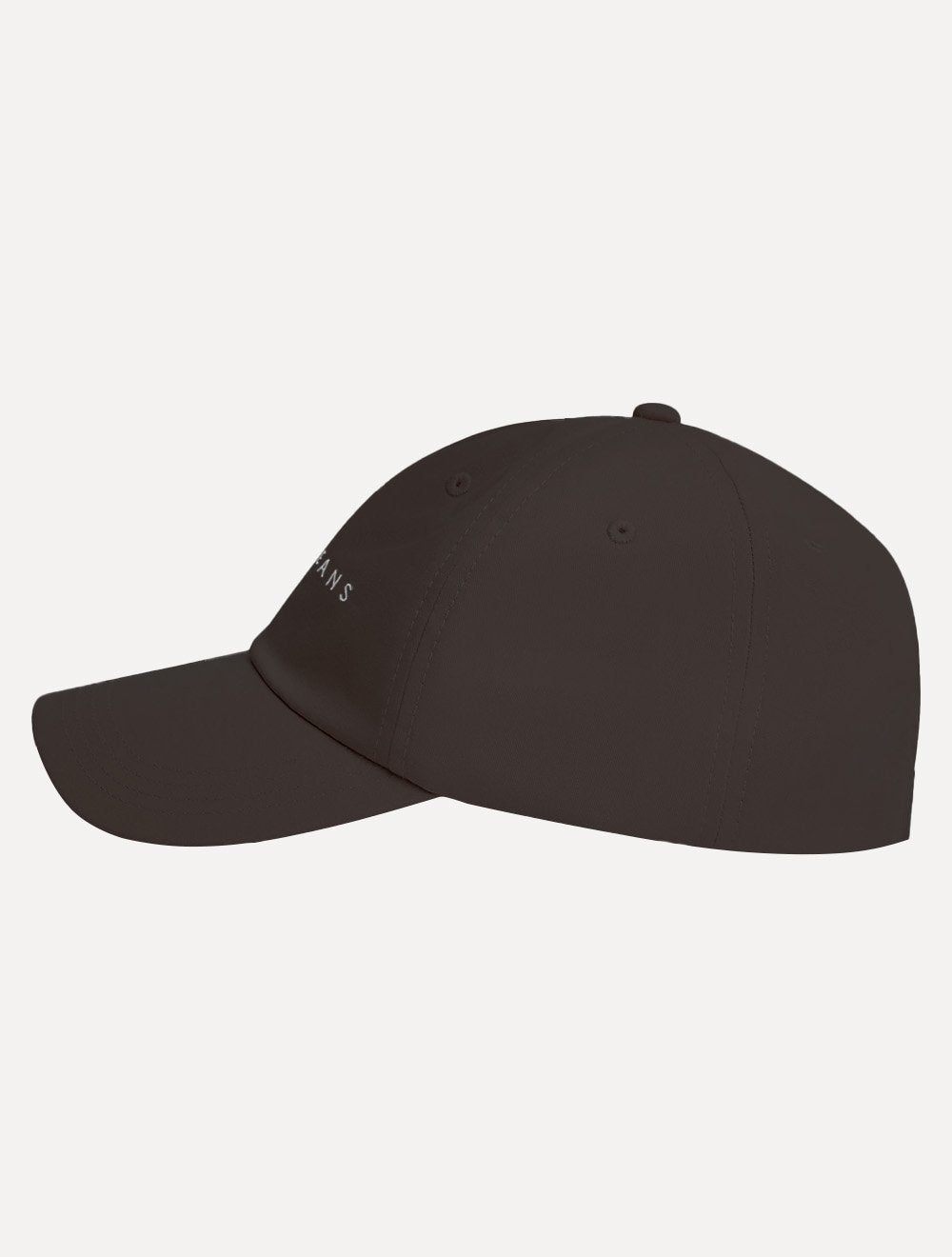 Boné Tommy Jeans Masculino Linear Logo Marrom