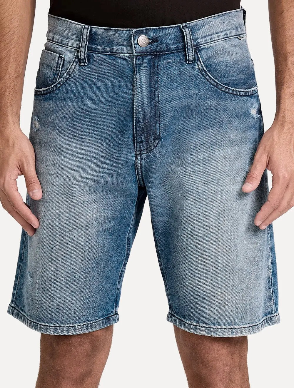 Bermuda John John Jeans Masculina Classic Toledo Azul Médio
