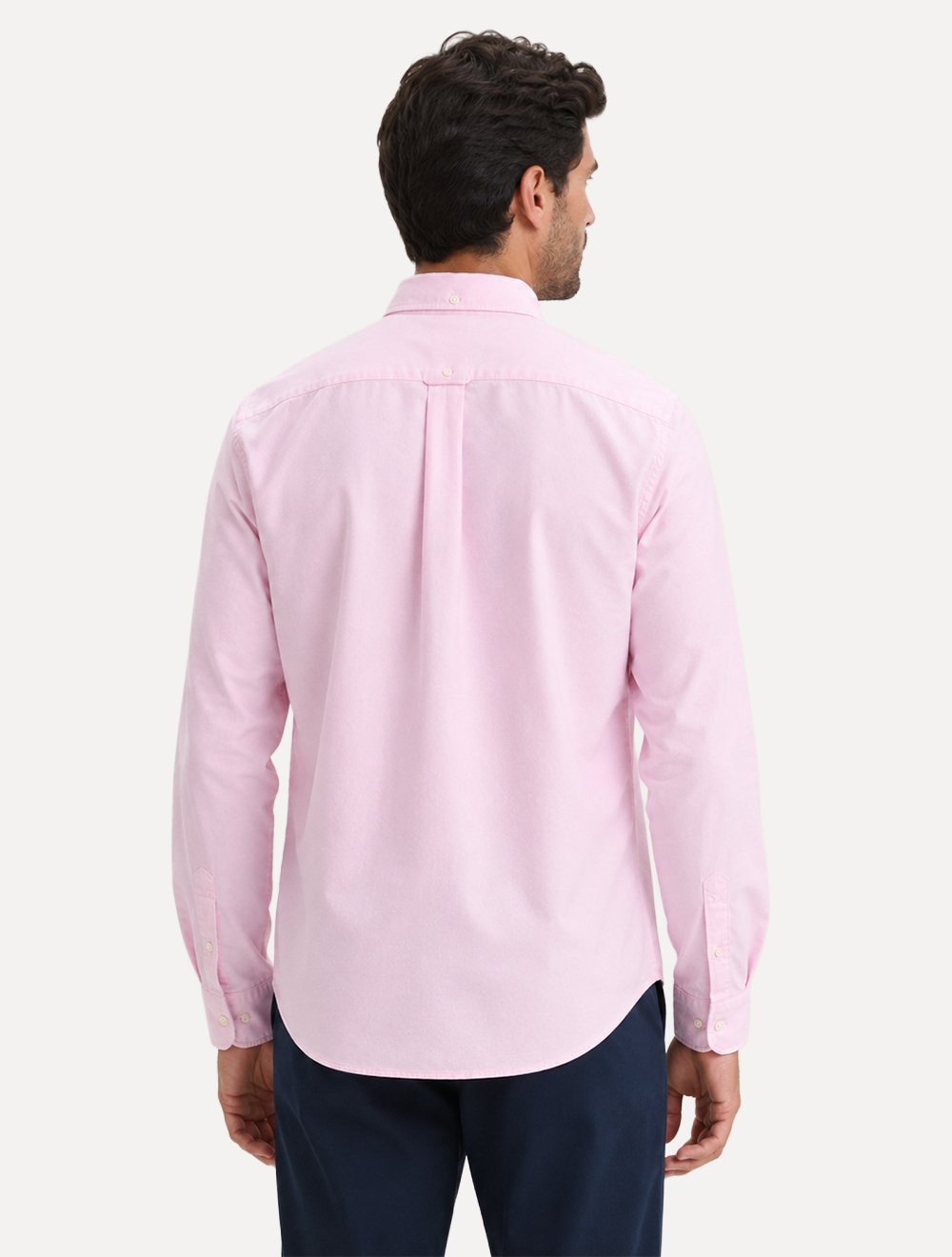 Camisa Tommy Hilfiger Masculina Regular Core Oxford Rosa