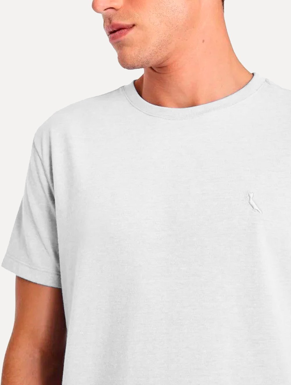 Camiseta Reserva Masculina Regular Mescla Touch Branca