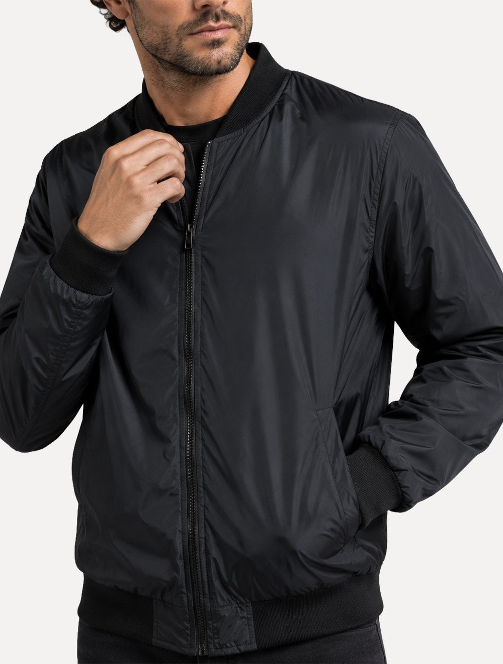 Jaqueta Dixen Masculina Bomber Thermic Dupla Face Preta /Marrom