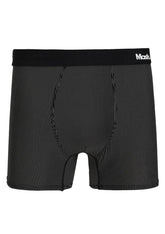 Cueca Mash Boxer Microfibra Risca de Giz Preta