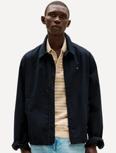 Jaqueta Tommy Hilfiger Masculina Regular Cotton Ivy Azul Marinho