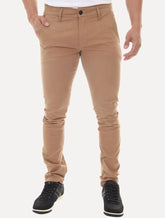 Calça Tommy Hilfiger Masculina de Sarja Brooklyn Caqui