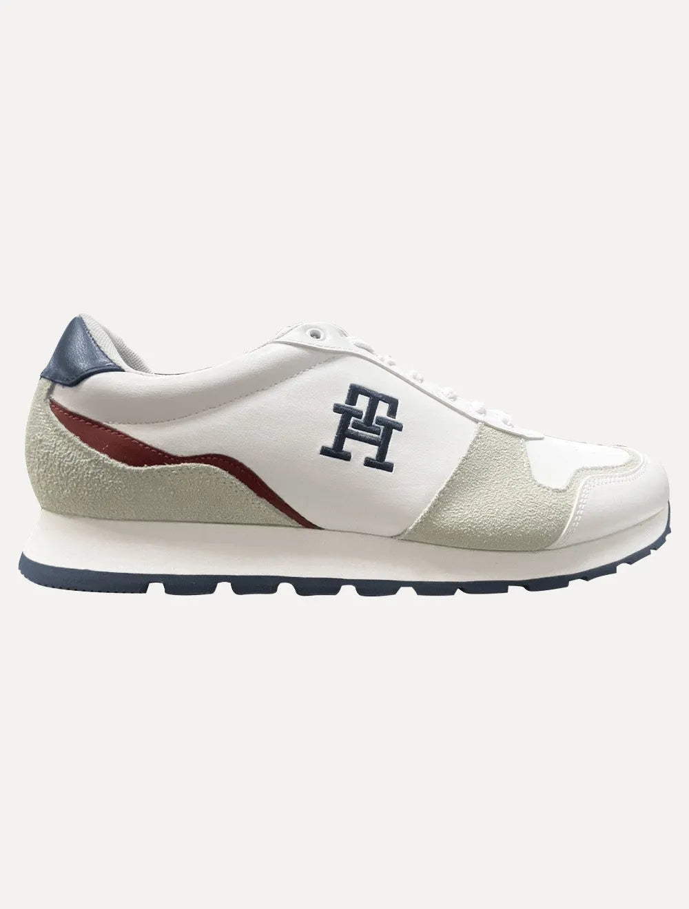 Tênis Tommy Hilfiger Masculino New Dorian Camurça Branco