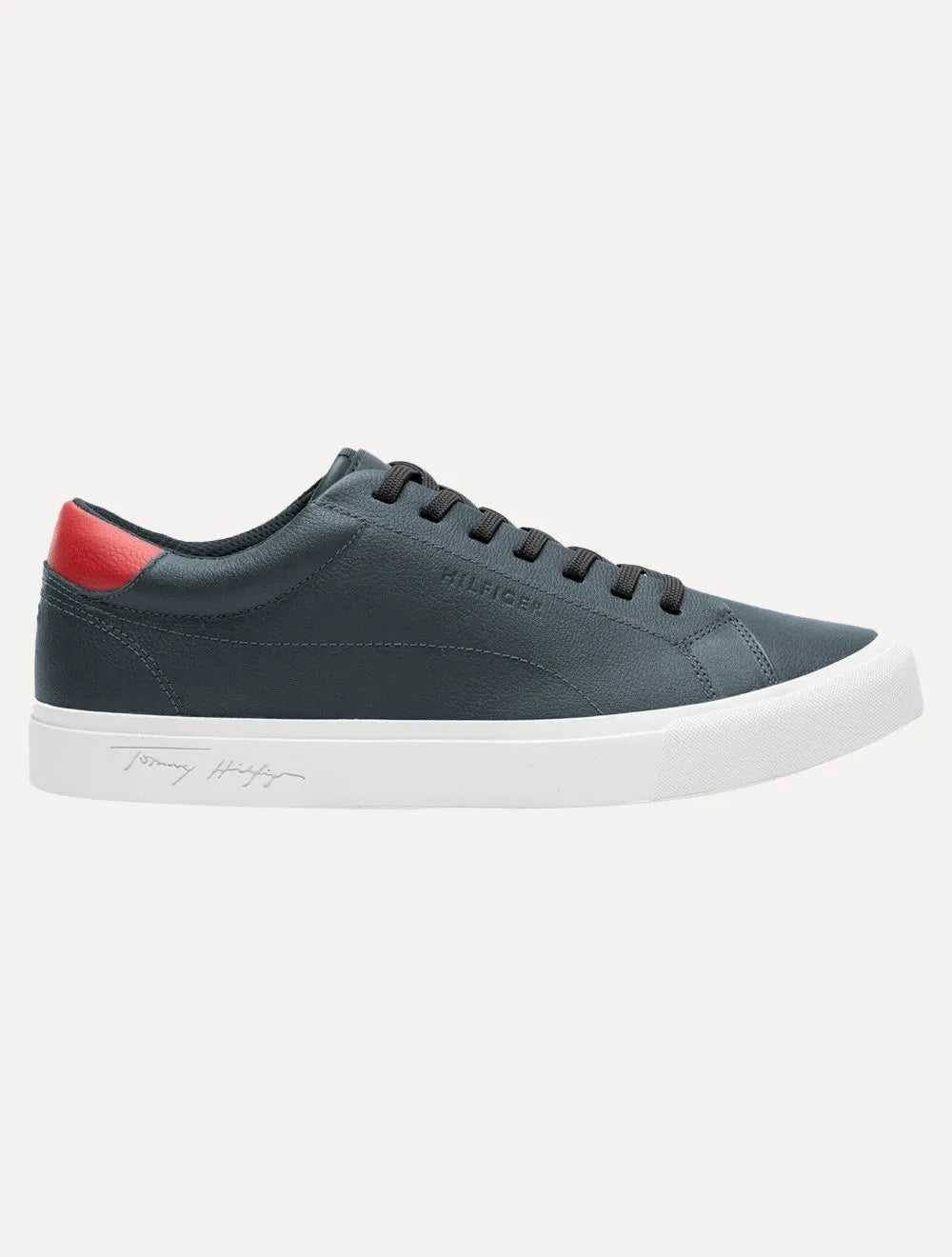 Tênis Tommy Hilfiger Masculino Couro Greg 1A Azul Marinho