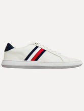 Tênis Tommy Hilfiger Masculino Couro Daniel 6A2 Off-White