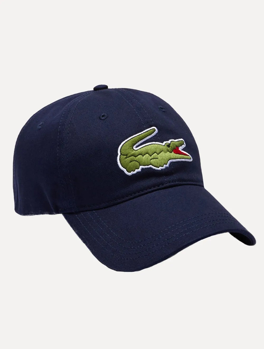 Boné Lacoste Casual Contrast Strep Big Logo Azul Marinho