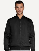 Jaqueta Aramis Masculina Nylon Bomber Liquid Repeller Preta