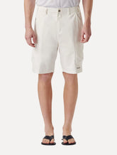 Bermuda Osklen Masculina Cargo Casual Crystal New Off-White