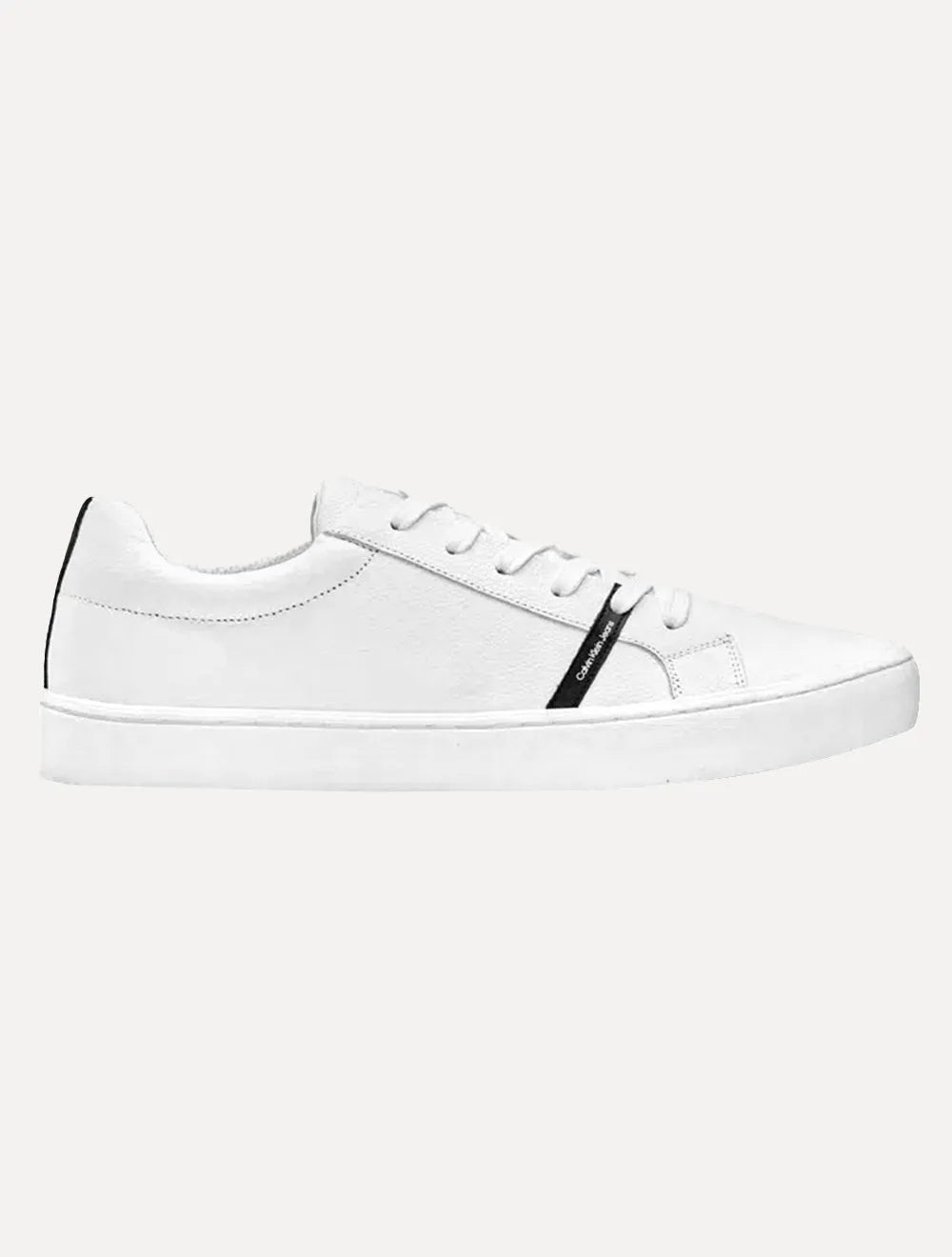 Tênis Calvin Klein Jeans Masculino Baixo Skate Floater Sash Branco