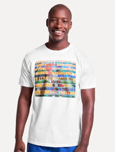 Camiseta Reserva Masculina Azulejos Branca