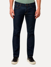 Calça Calvin Klein Jeans Masculina Slim Sustainable 5 Pockets Escura