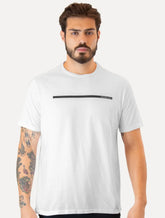 Camiseta Calvin Klein Jeans Masculina Sash Branca