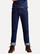 Calça Jeans Levis Masculina 501 Original Azul Escura