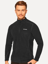 Blusa Columbia Masculina Klamath Range II Half Zip Preta