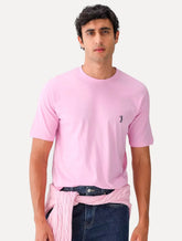 Camiseta Aleatory Masculina Dark Grey Icon Lilás