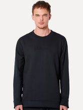 Moletom John John Masculino Black Embossed Logo Preto