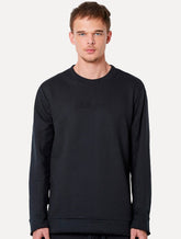 Moletom John John Masculino Black Embossed Logo Preto