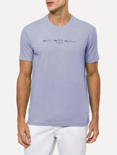 Camiseta Calvin Klein Jeans Masculina New Feels Azul Claro