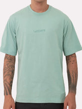 Camiseta Lacoste Masculina Loose Fit Summer Collection Verde Claro