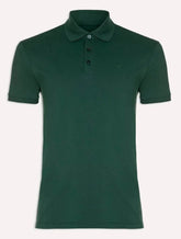 Polo Ellus Masculina Piquet Classic Easa Melange Verde Escuro