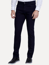 Calça Dudalina Jeans Masculina Slim Stretch Five Pockets Escura