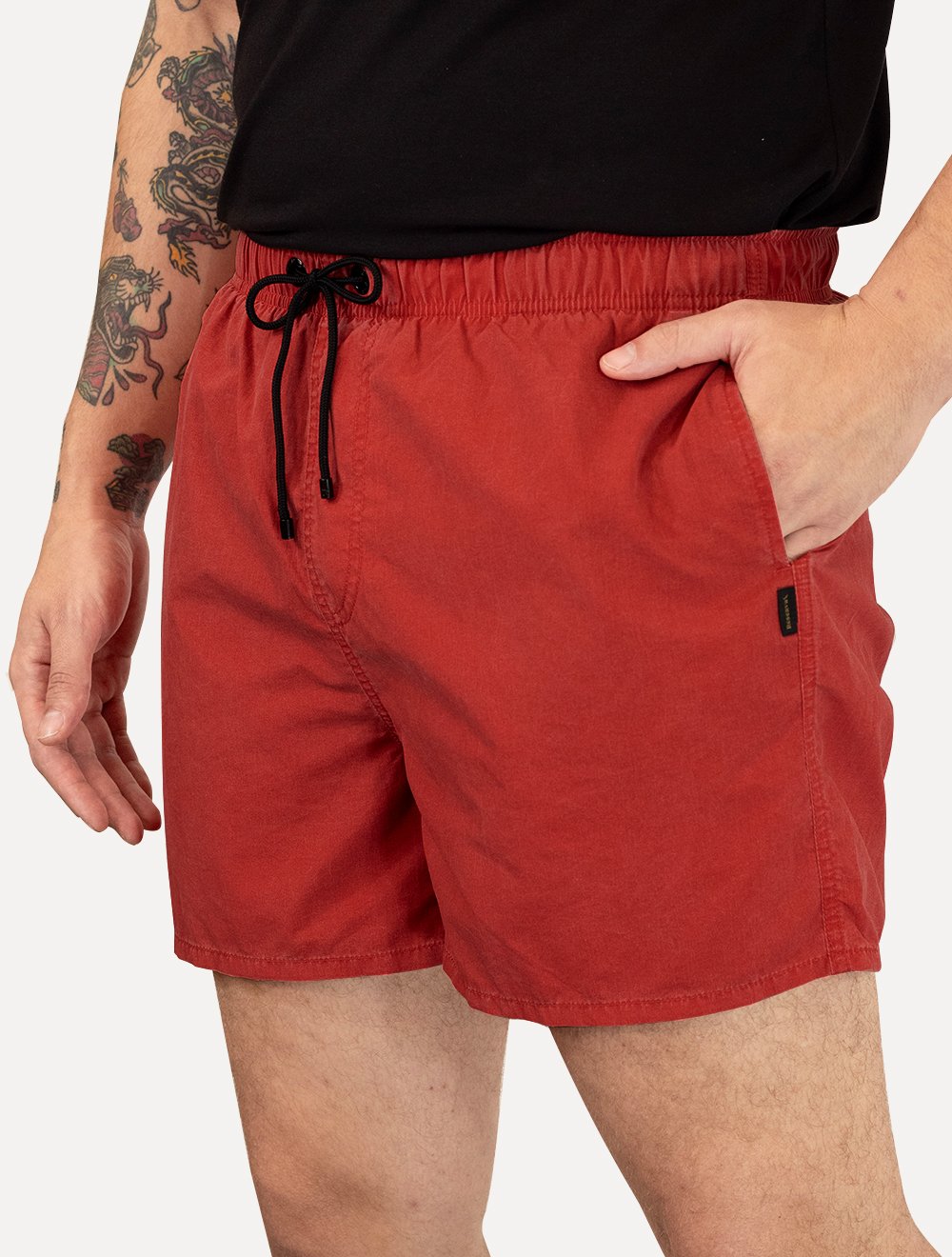 Short Reserva Masculino Beachwear Stonado Vermelho