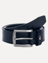 Cinto Tommy Hilfiger Masculino New Denton 3.5 Belt Azul Marinho