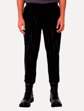 Calça John John Masculina Moletom Mike Stripes Preta