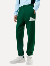 Calça Lacoste Moletom Masculina Sport Fleece Organic Cotton Verde Escuro