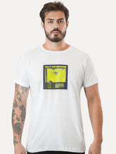 Camiseta Calvin Klein Jeans Masculina Out Of Space Branca