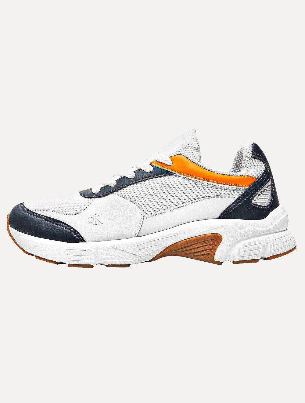 Tênis Calvin Klein Jeans Masculino New Runner Laser CK Branco