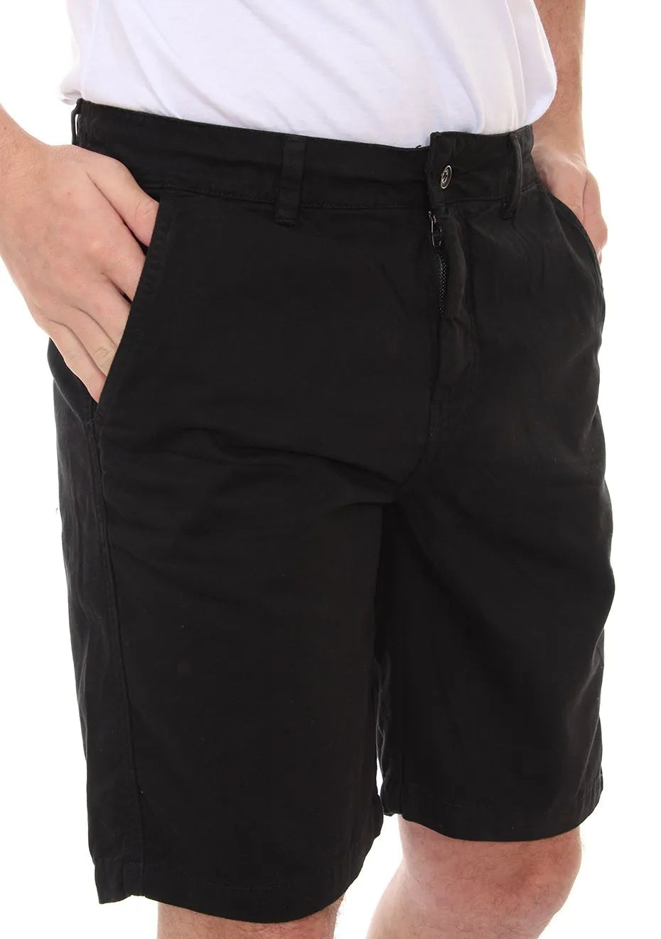 Bermuda Replay Masculina Chino Perene Preta