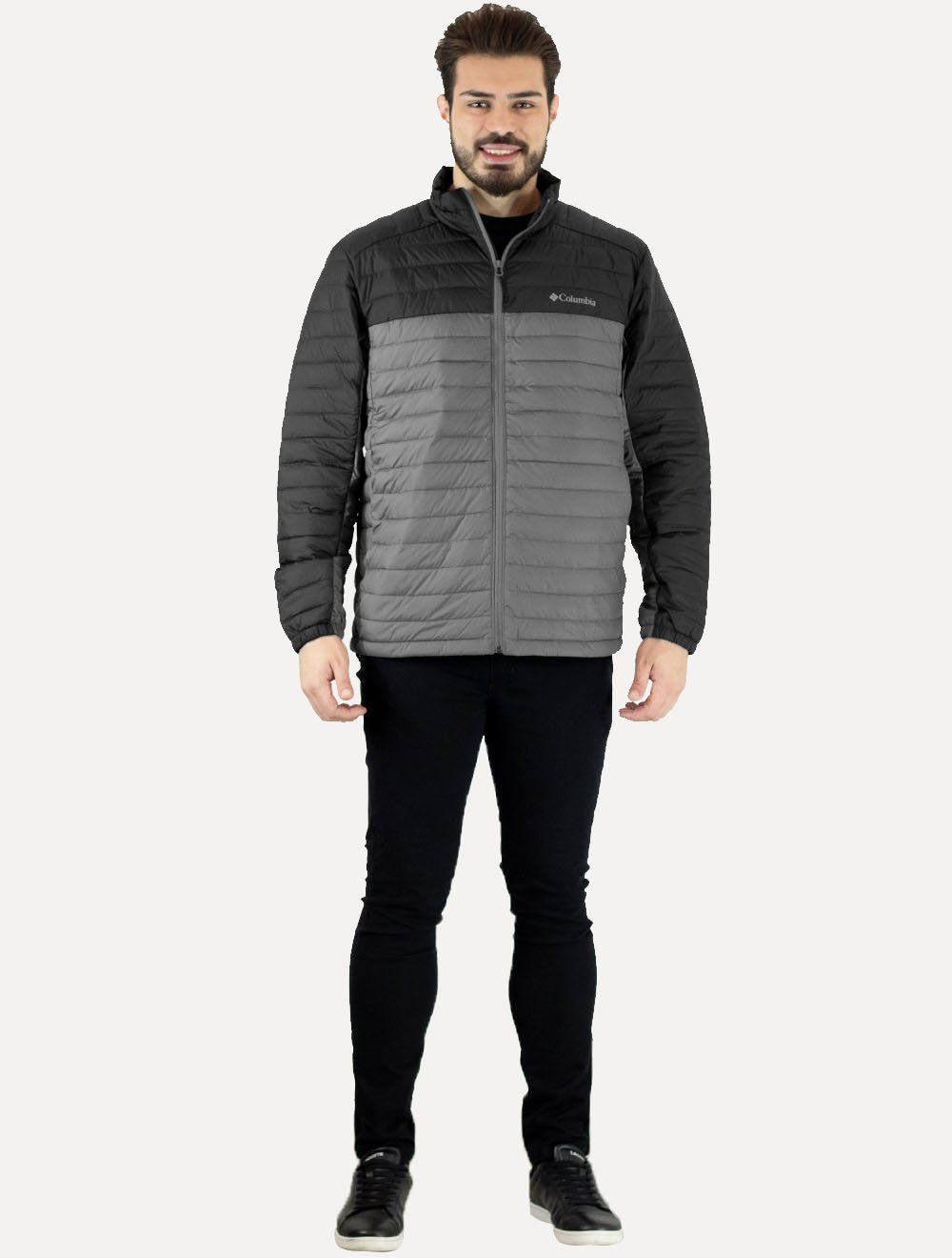 Jaqueta Columbia Masculina Silver Falls II Preta/Cinza