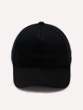 Boné John John JJ Basic Black Preto