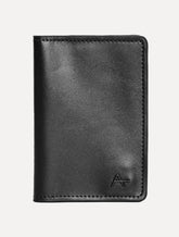 Carteira Aramis Masculina Couro Slim Basic Vertical Preta