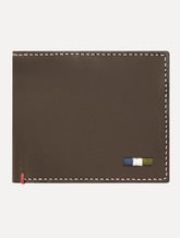 Carteira Reserva Masculina Couro Parma Marrom Escuro