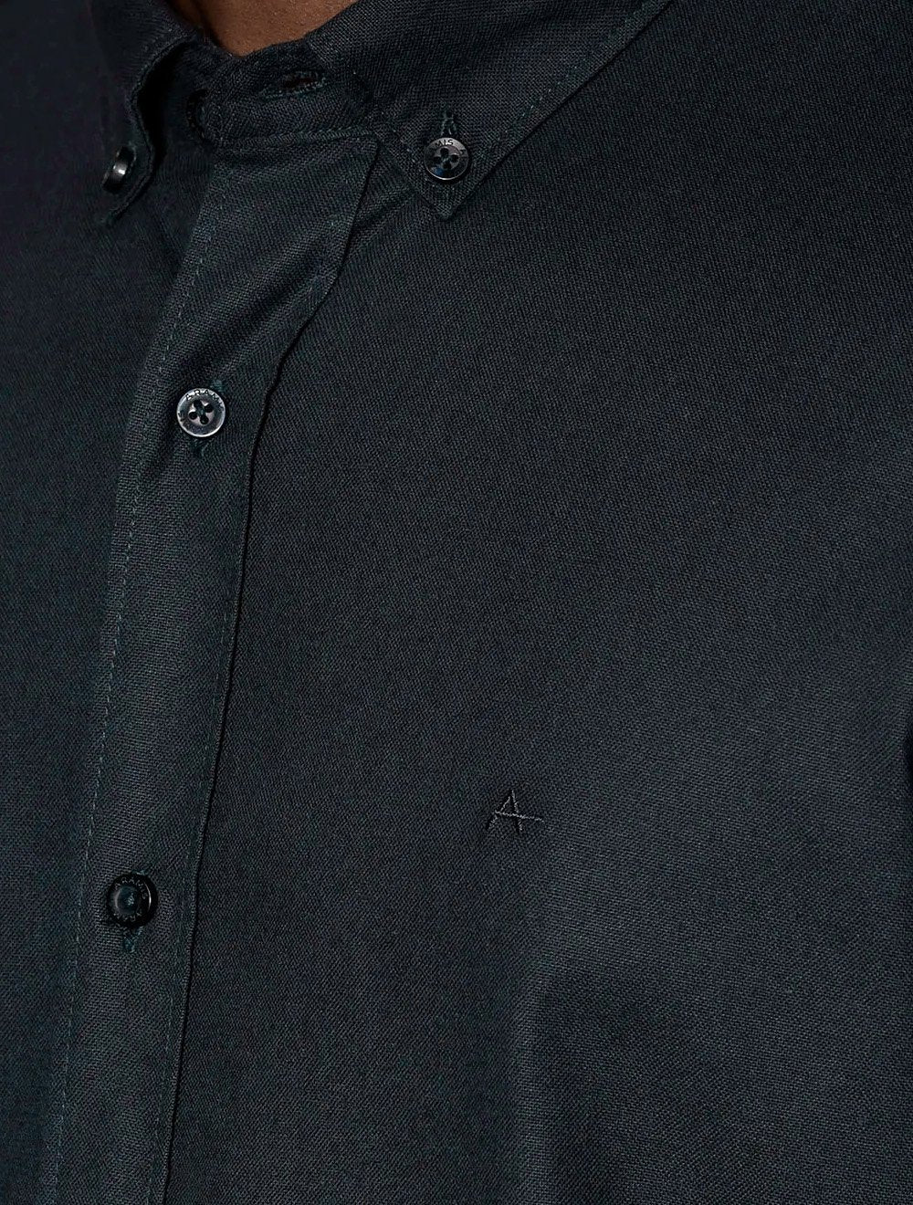 Camisa Aramis Masculina Slim Oxford Planalto Azul Marinho