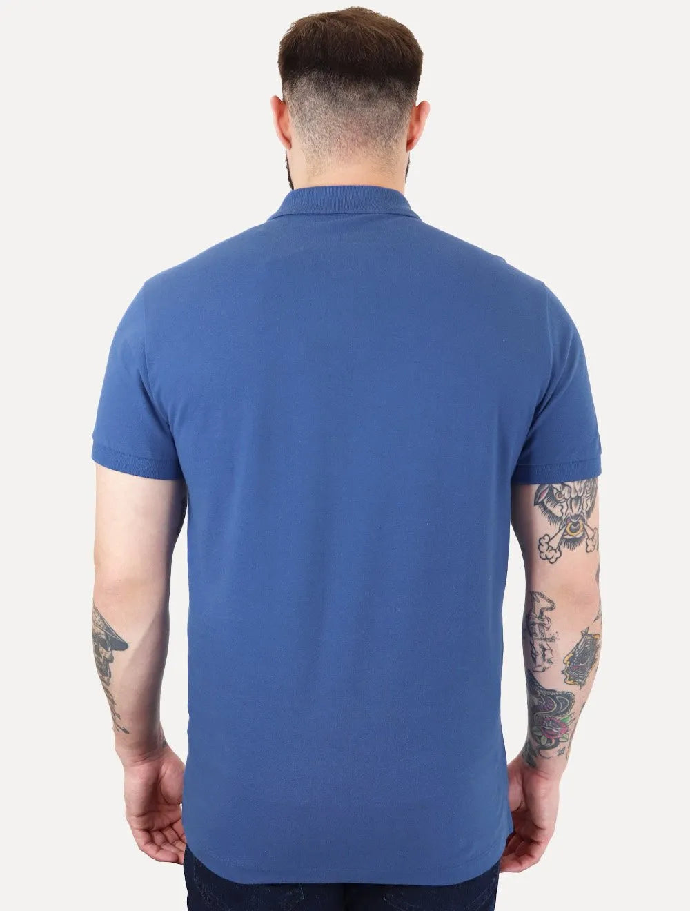Polo Aramis Masculina Basic Piquet Mono Azul Royal