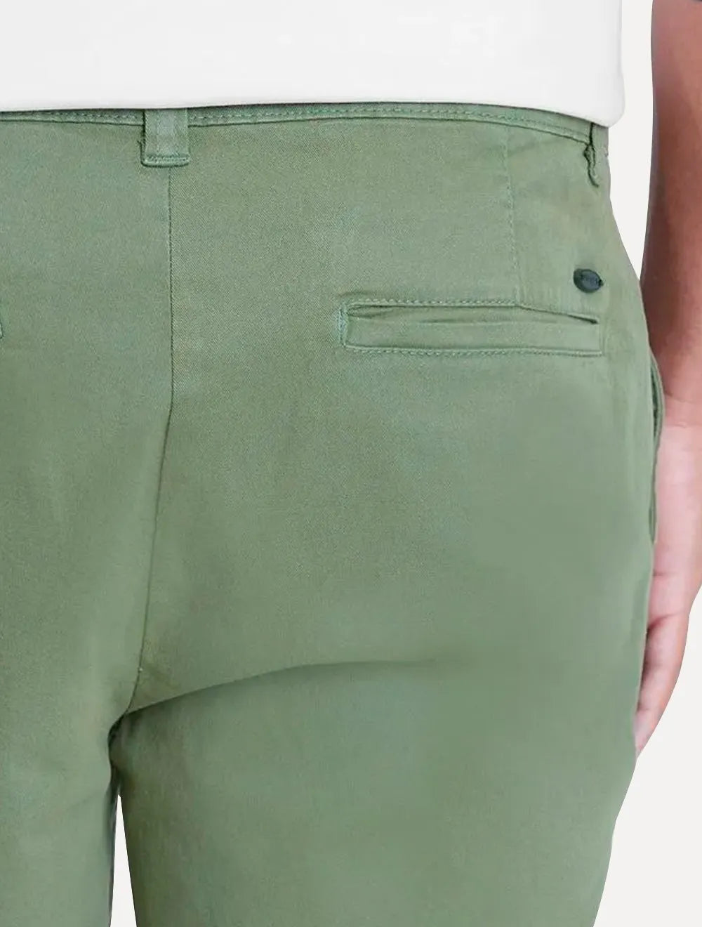 Bermuda Aramis Masculina Chino Cotton Sarja Verde