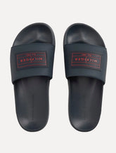 Chinelo Tommy Hilfiger Patch Pool Slide Azul Marinho