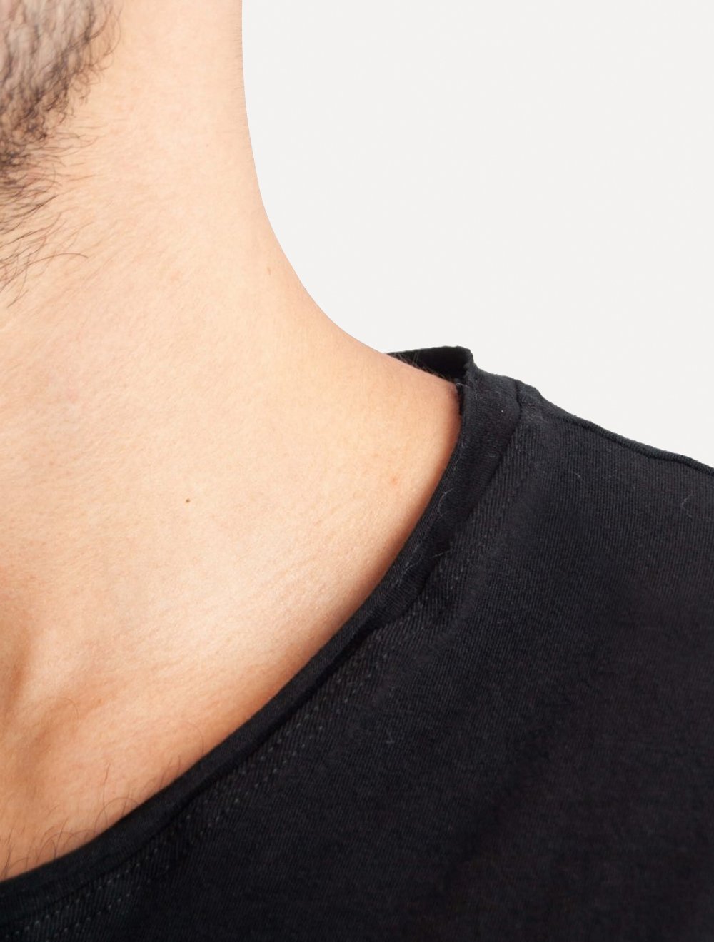 Camiseta King & Joe Masculina Slim Flex Lisa Preta
