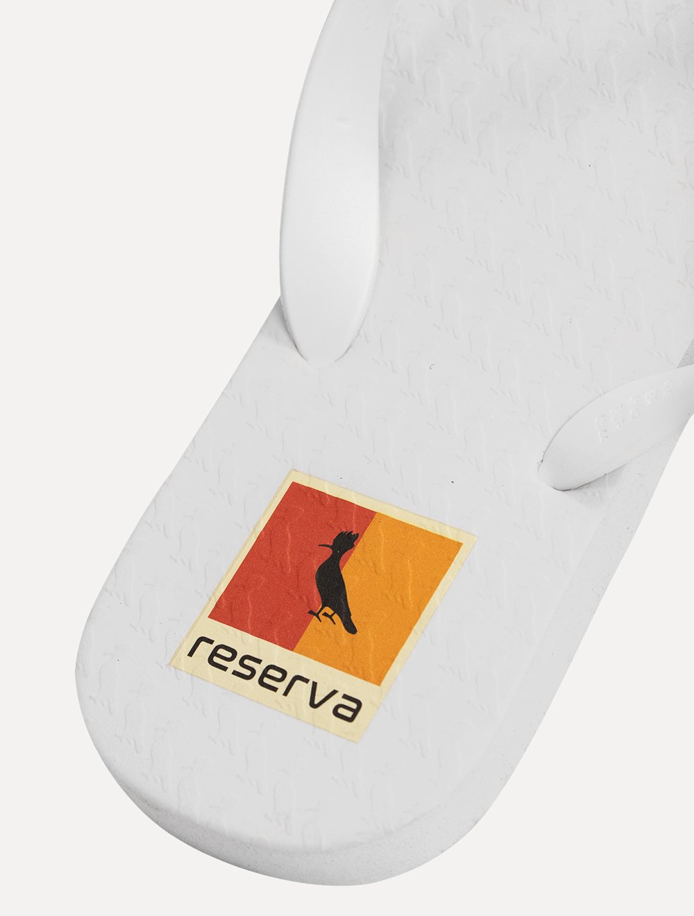Chinelo Reserva Masculino Double Tag Branco