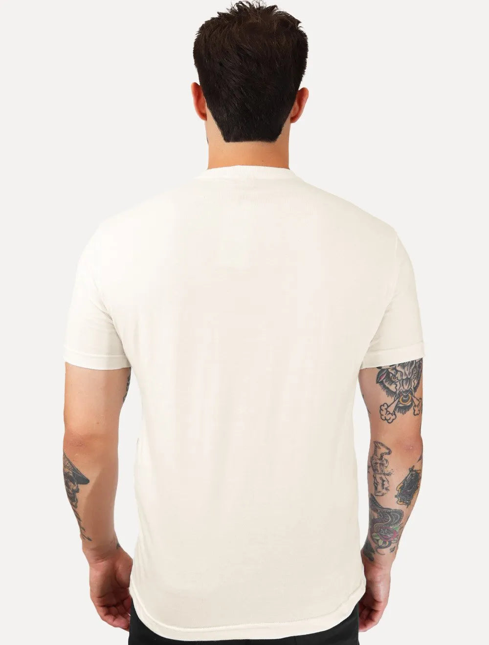 Camiseta King & Joe Masculina Circle From Everywhere Off White