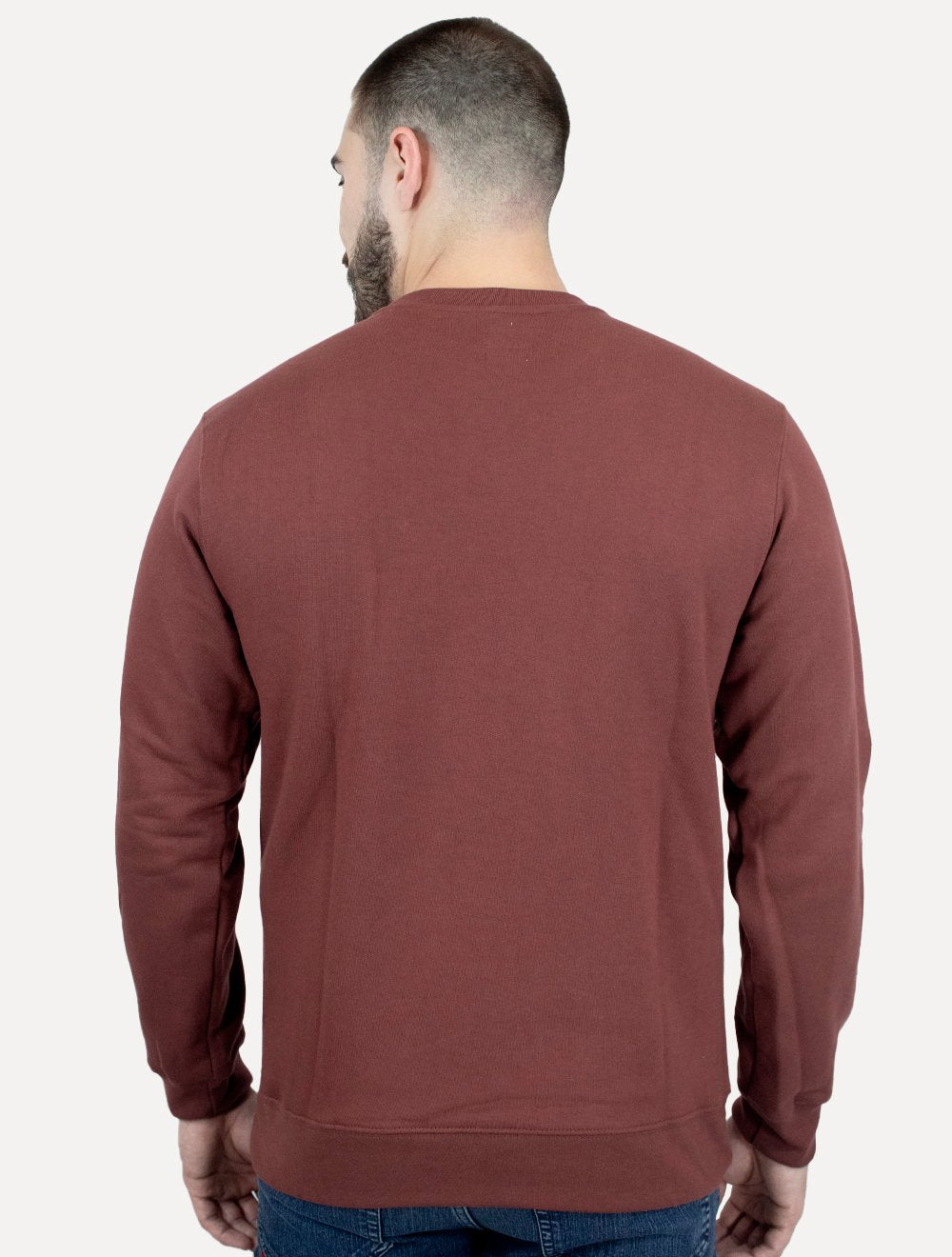 Moletom Levis Masculino Crewneck Original Batwing Bordô