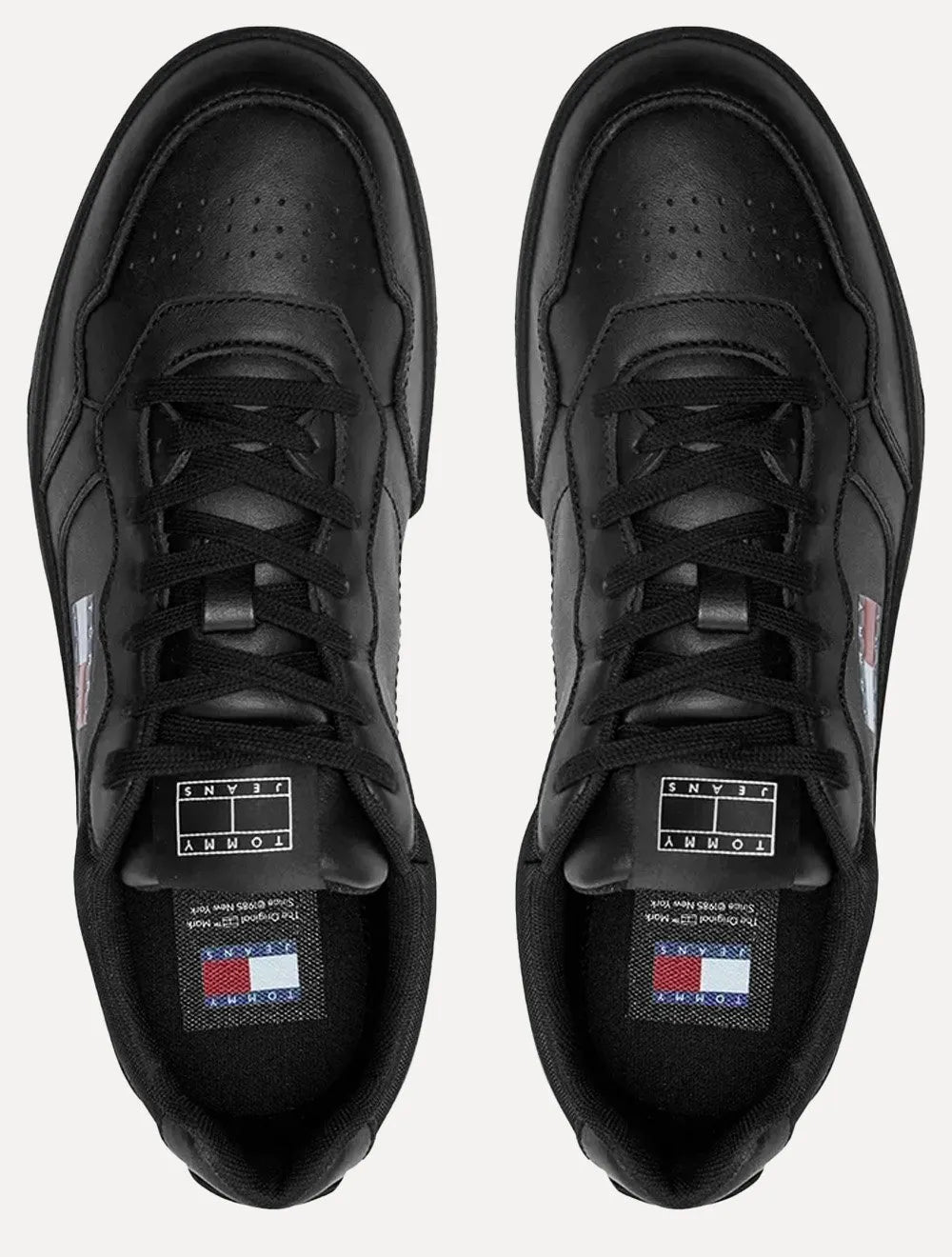 Tênis Tommy Jeans Masculino Cupsole Leather Preto
