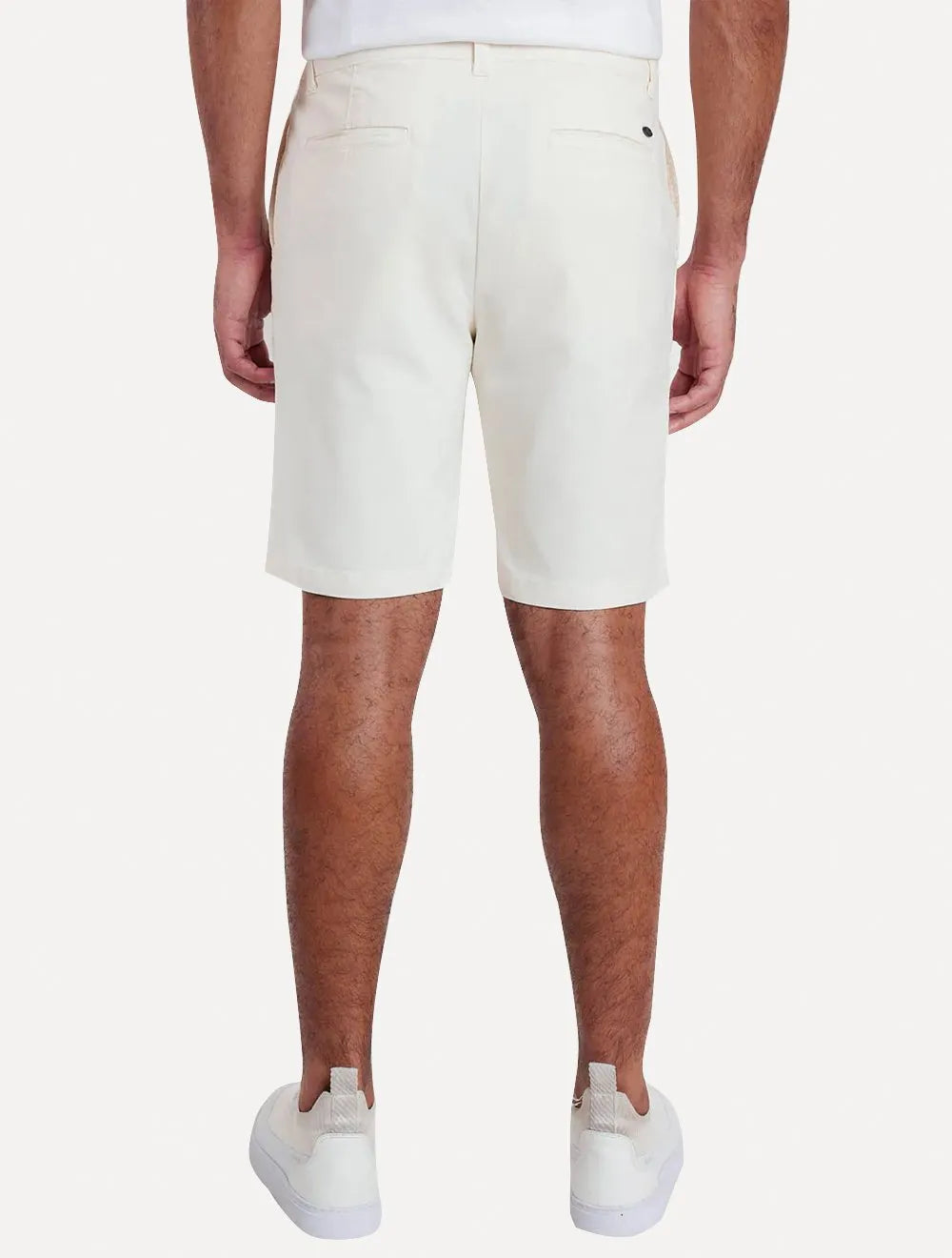 Bermuda Aramis Masculina Chino Color Essential Off-White